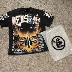 Black Hellstar Tee Shirt Graphic Designs
