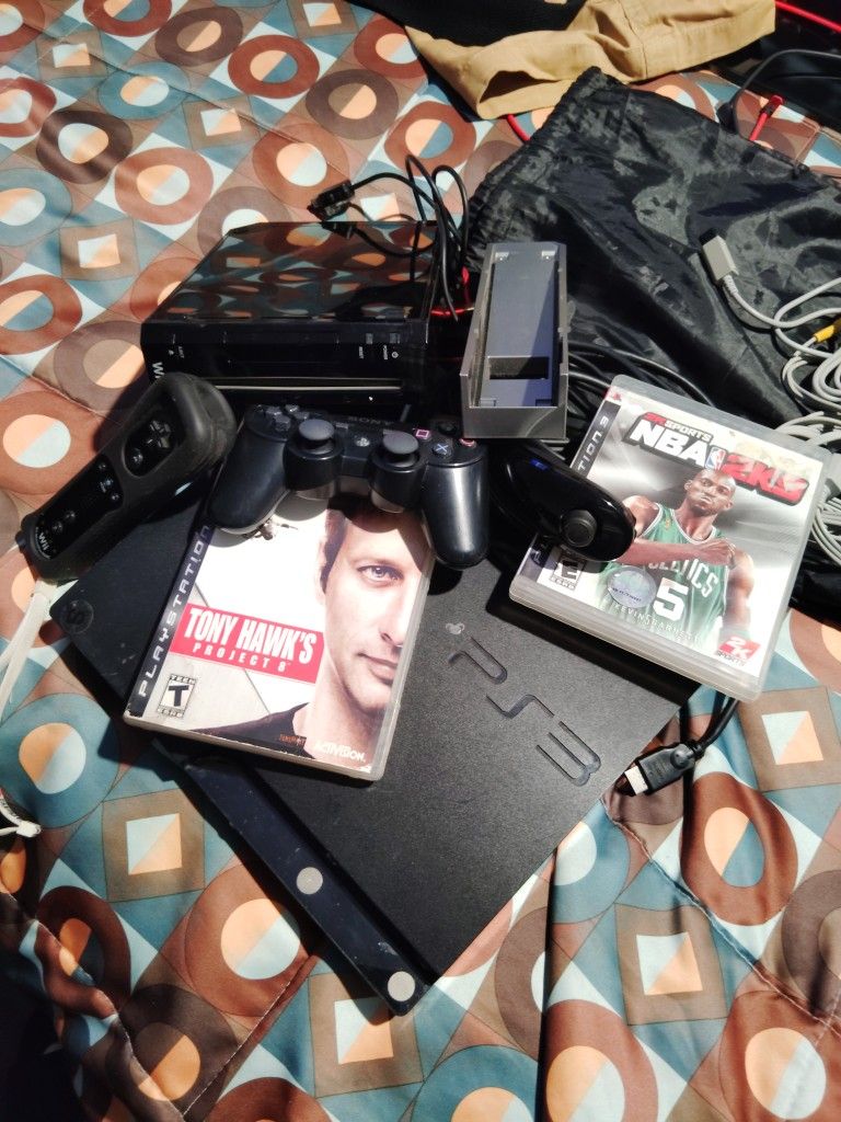 PS3 And A WII