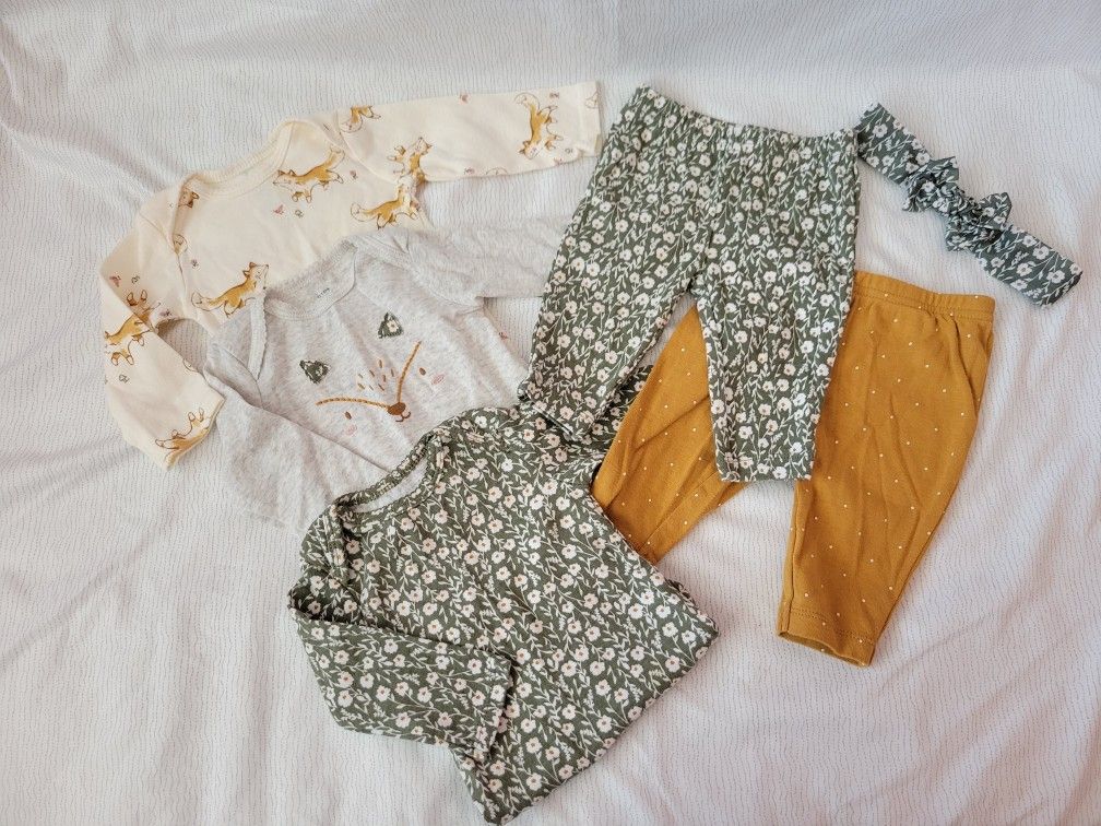 Baby Girl 3 Months Set