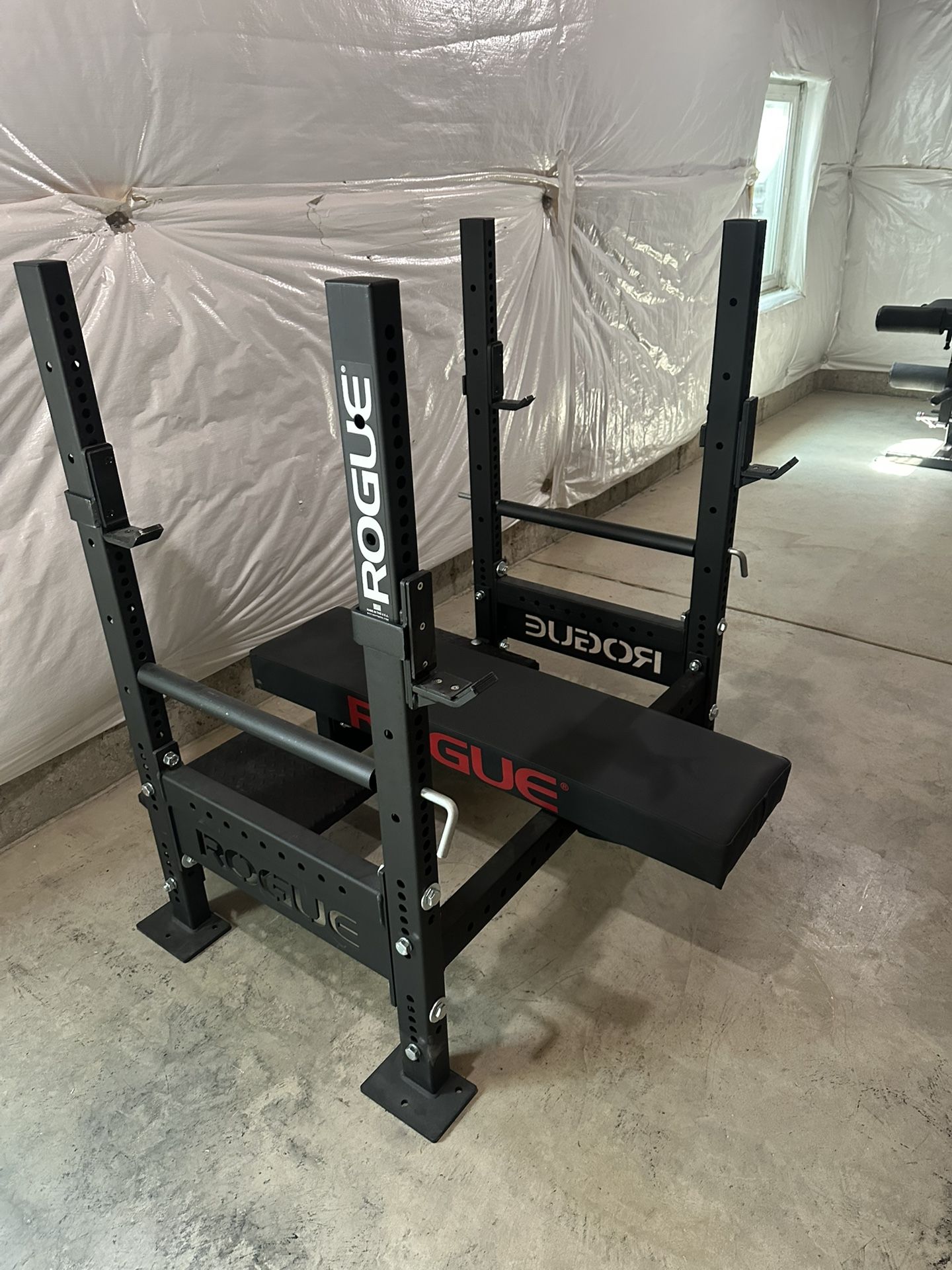 Rogue West side Bench With Spotter Deck
