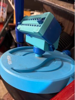 Water sprinkler blue color