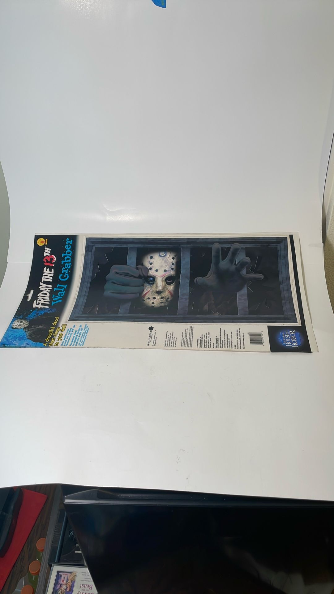 FRIDAY THE 13TH WALL GRABBER NEW LINE CINEMA HOUSE OF HORROR