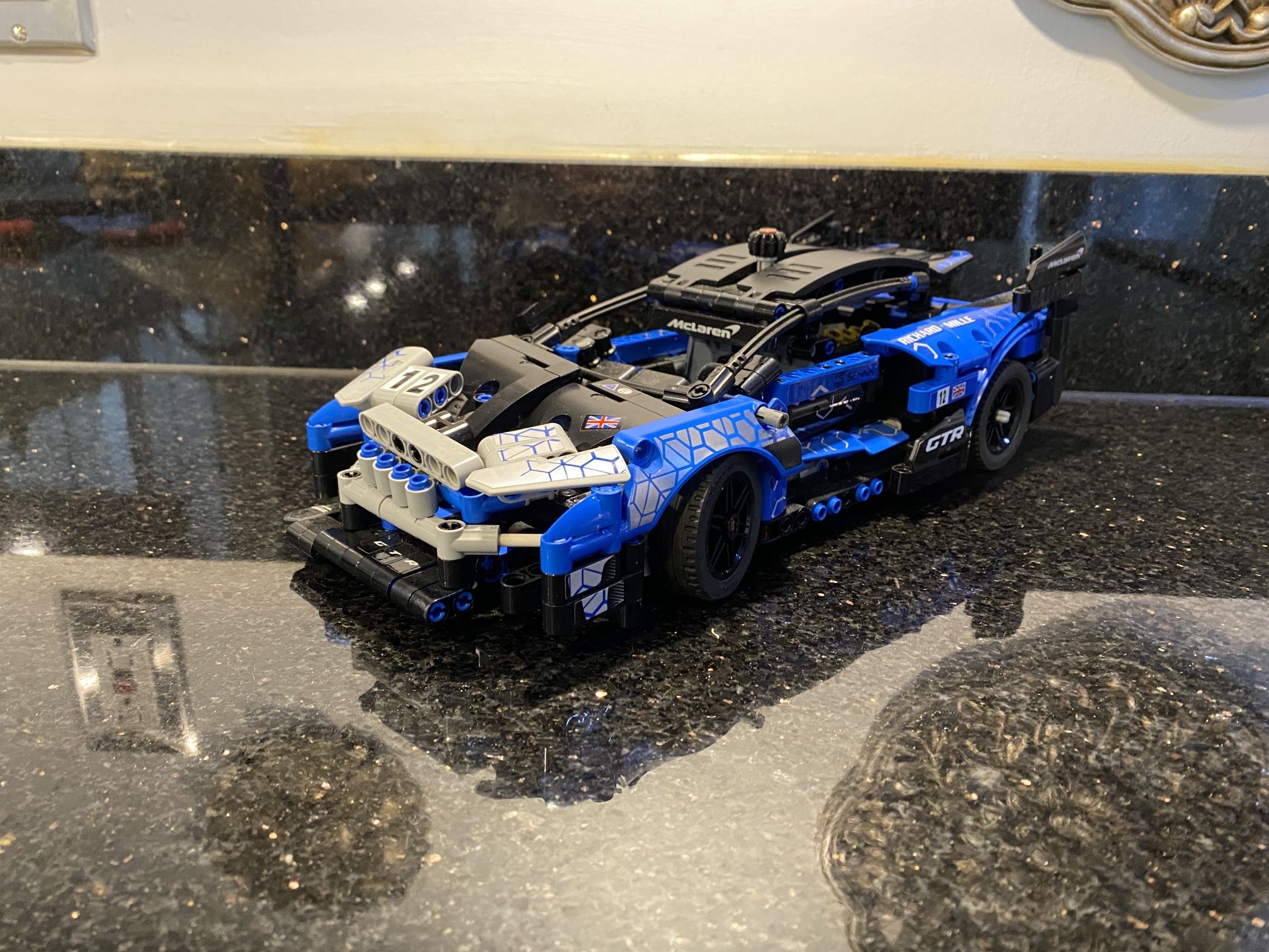 LEGO Technic McLaren Senna GTR Racing Sports Model Car (99% Completed Car Only)