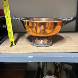 vintage copper bowl