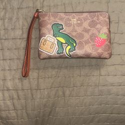 DINOSAUR, Coach Wallet! super Cute!