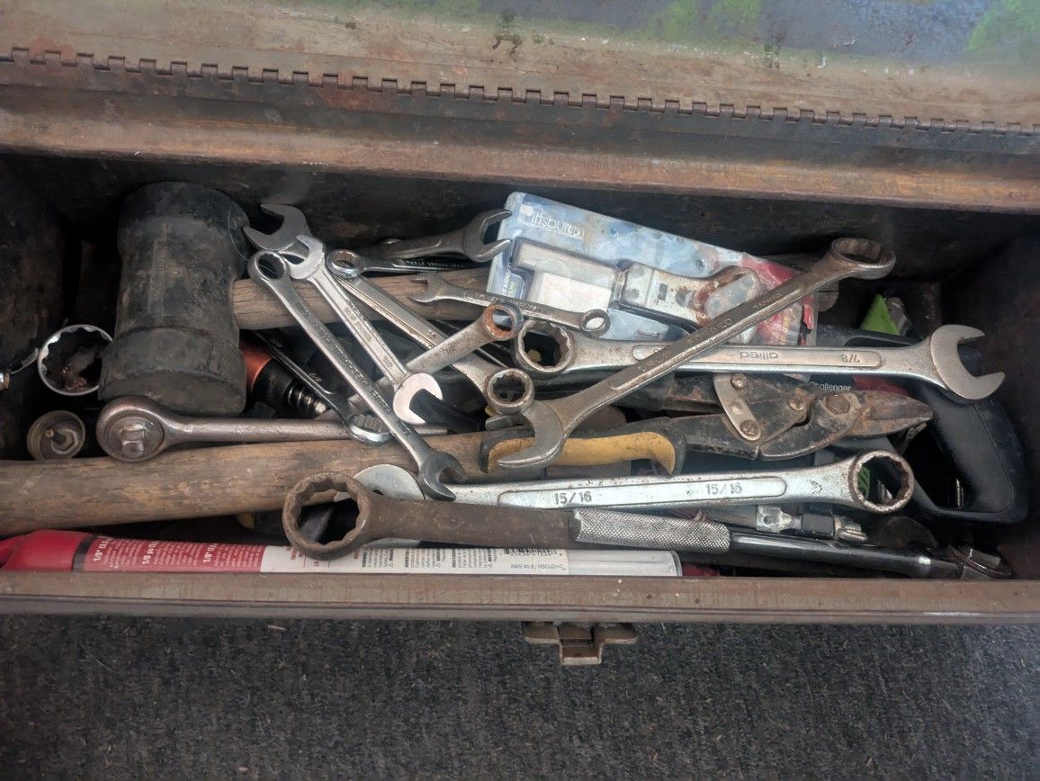 Tool Box With Tools