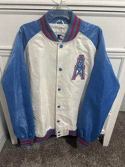 Houston Oilers Nylon Starter Jacket 3XL