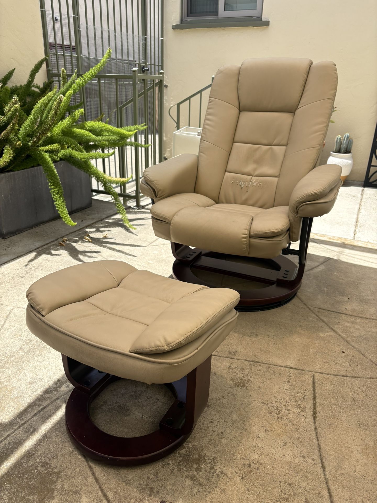 Chair And Ottoman