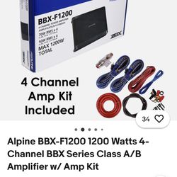 Alpine 1200 Watts For $150 Or Best Offer 