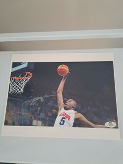 Kevin Durant signed 8x10 team usa photo