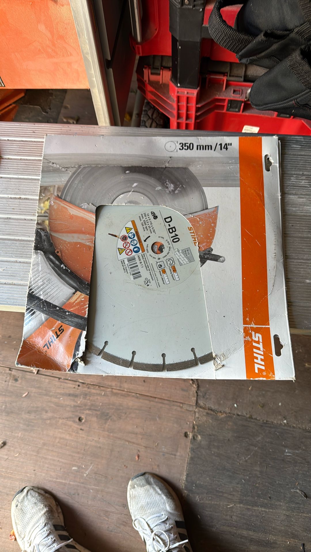 Stihl B10 Diamond Cutting Wheel