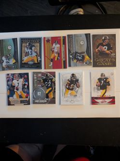 Steelers Fan - Serial Numbered Football Cards + Bonus