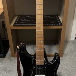 Gusta GST Black Electric Guitar