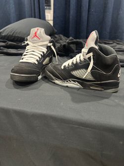 Jordan 5 Black Metallic Size 6