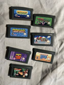 Game boy advance games all $100