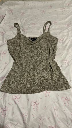 Streetwear Society Leopard Print Cami Top