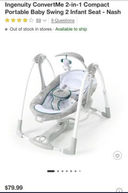 Graco 2 In 1 Swing