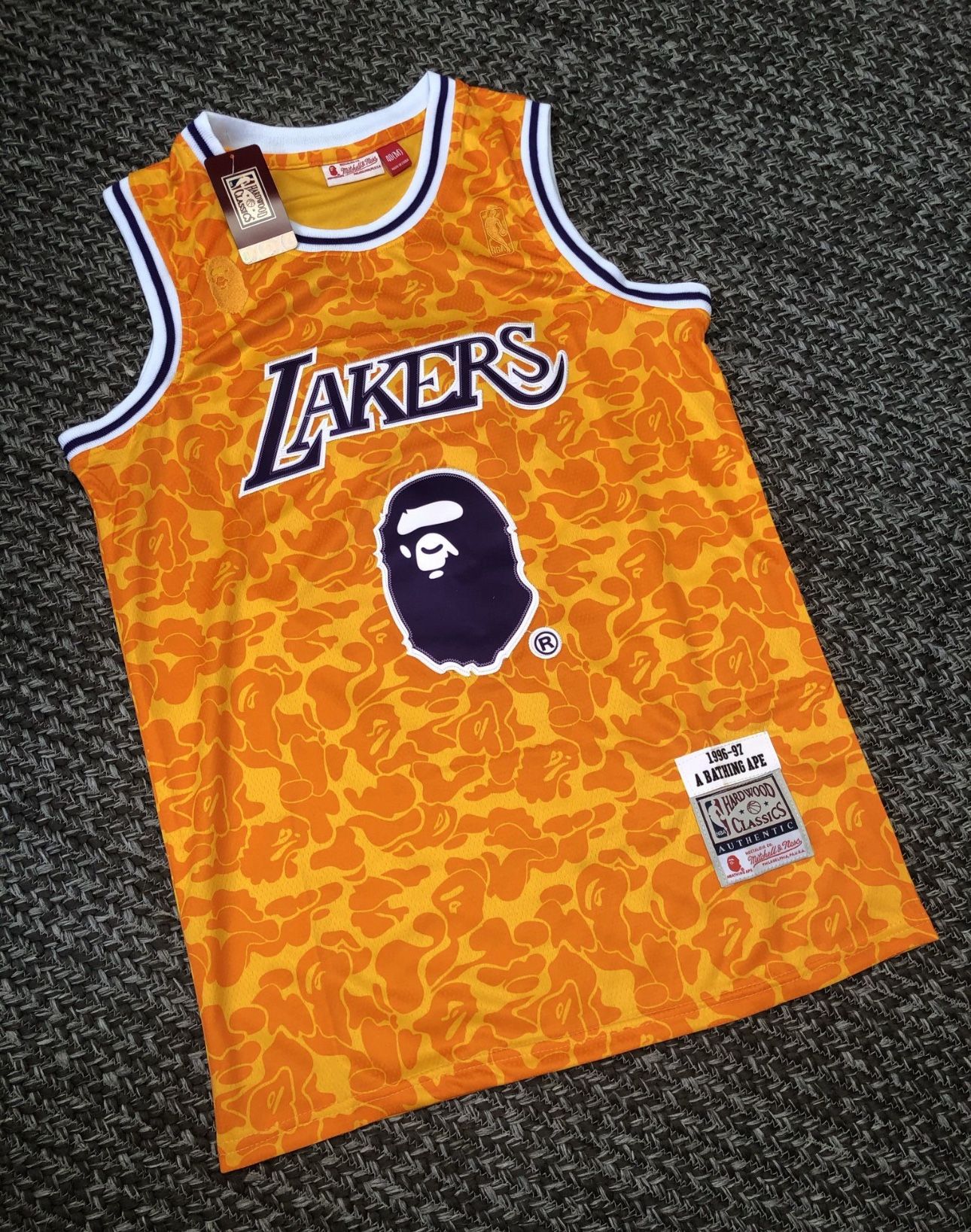 BAPE Lakers Jerseys