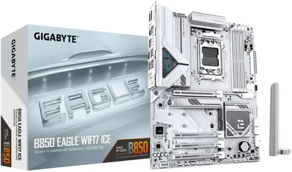 GIGABYTE B850 EAGLE WIFI7 ICE AM5 AMD B850 ATX Motherboard - NEW