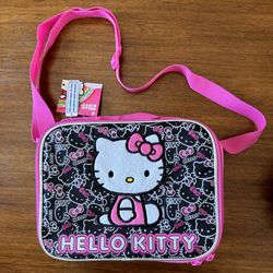 Hello Kitty Sanrio Pink Insulated Lunch Bag