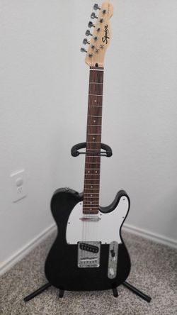 Fender Squier Debut Telecaster Electric Guitar – Like New + Stand Included