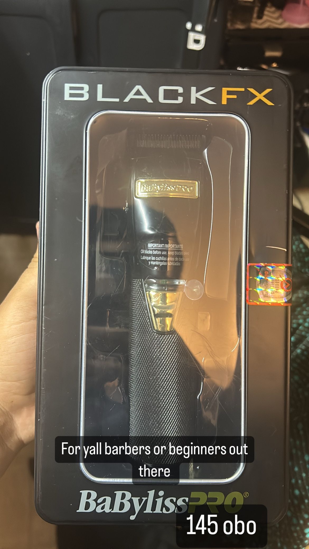 Black Fx Babyliss 370
