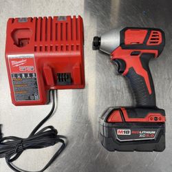 Milwaukee 18V M18 Compact Next Gen 1/4 in. Cordless Brushless Impact Driver