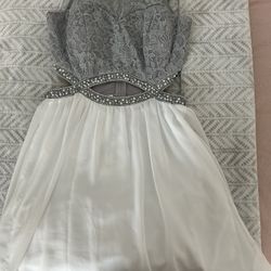 Lace and Chiffon Dress