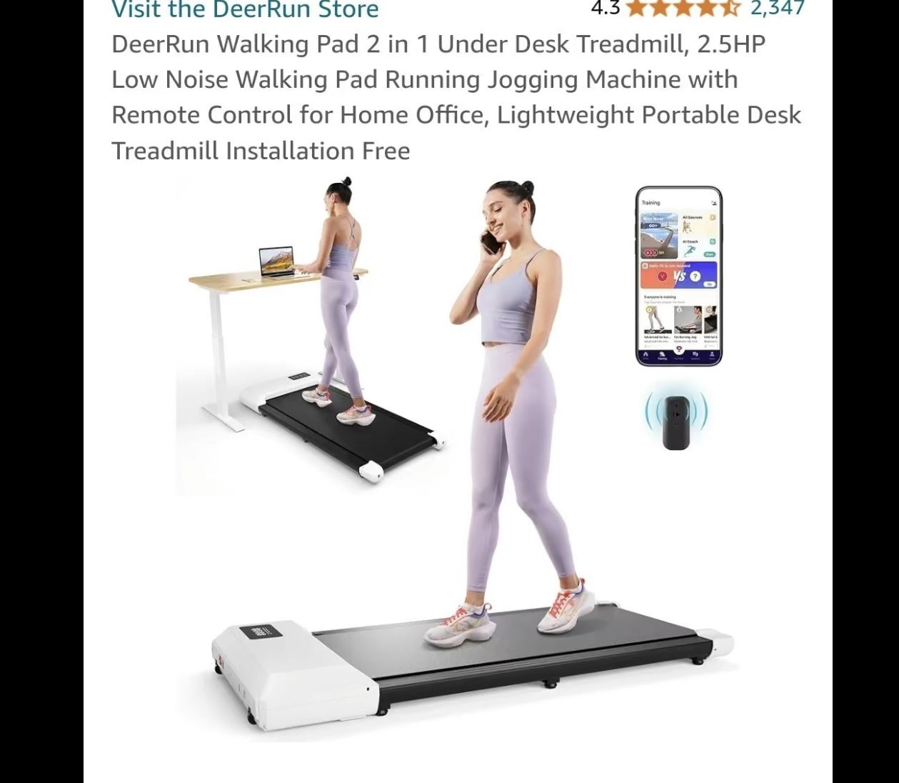 Floor Treadmill