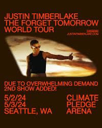 $200 Floor Justin Timberlake May 2nd