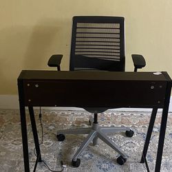 Desk and Office Chair 