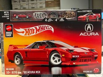 Hot Wheels Brick Shop 90 Acura NSX