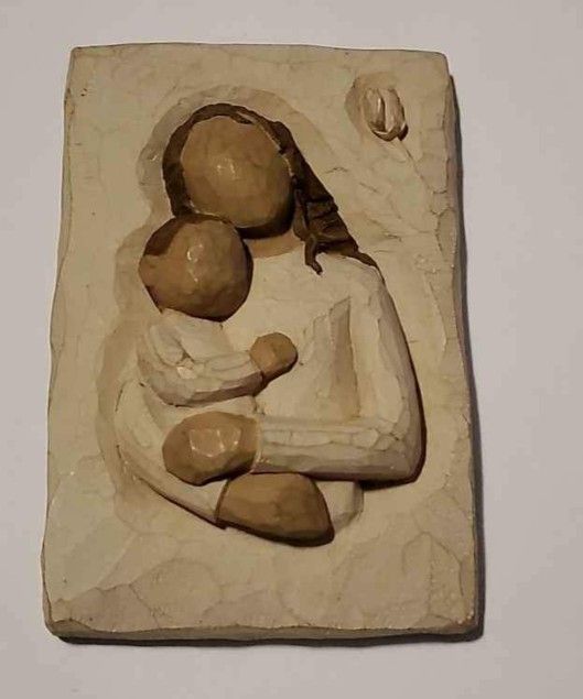 Women Child Plaque