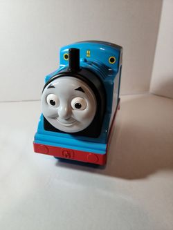 Thomas & Friends Blue Train Learn N Fun Bank Musical Counting Toy (No Coins)