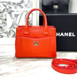 Chanel Neo Small Orange 23s Executive Tote