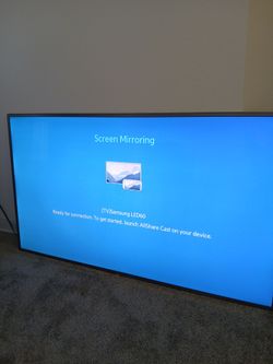 Large Samsung Flat Screen TV
