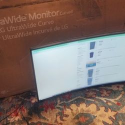 LG ULTRAWIDE MONITOR 34" 