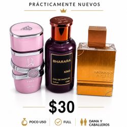 🔥 OFERTA 🔥 3 perfumes por solo $30 Yara + Bharara + Haramain Poco uso – como nuevos Primero que llegue se lo lleva
