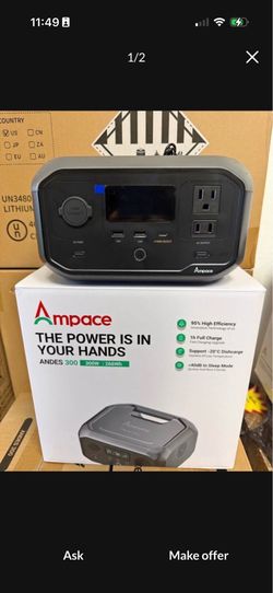 Ampace 300w power station