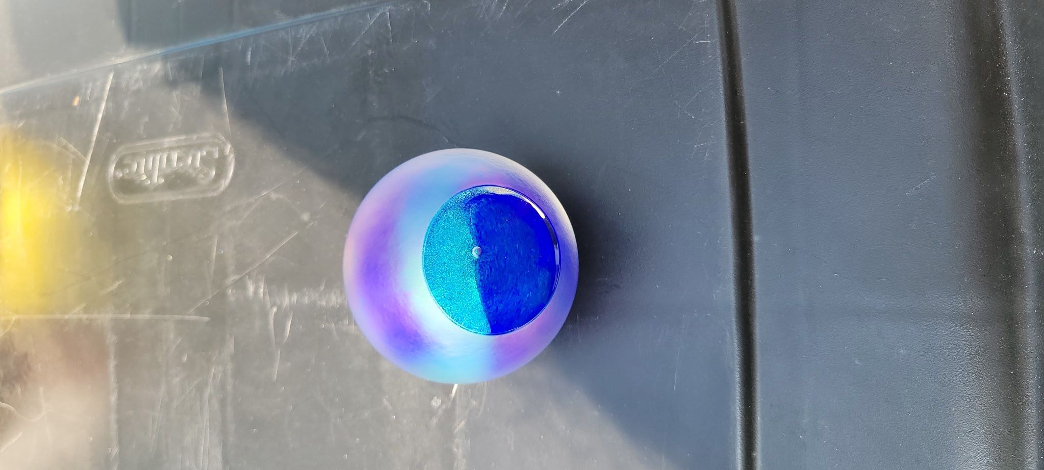 Glass Eye Studios Planet Neptune Celestial Paperweight
