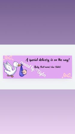 custom event banners