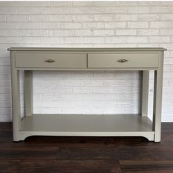 Earthy Green Console