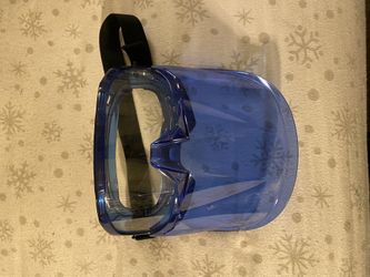 Face Shield W Detachable Safety Glasses