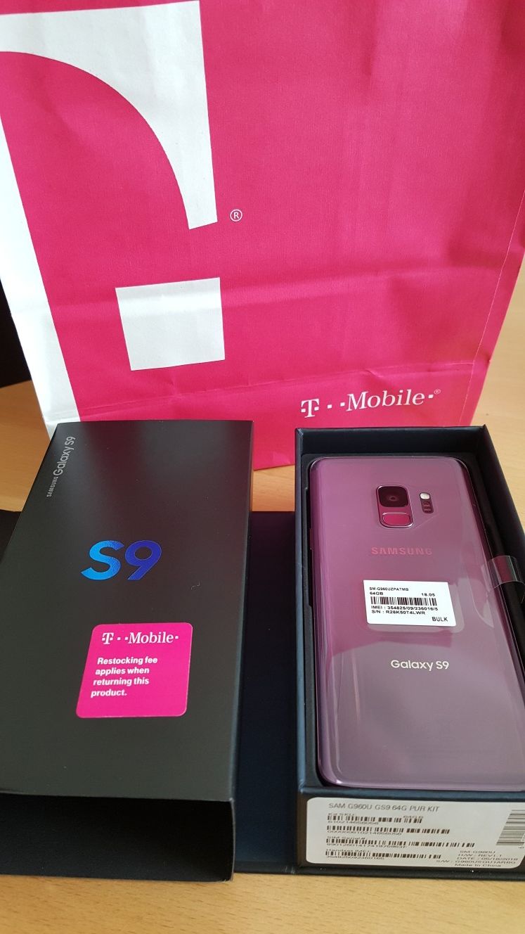 New in box Samsung Galaxy S9 64gb