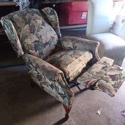 Floral Chair Recliner