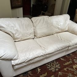 Natuzzi Italian Leather Sofa