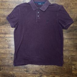 Nautica Burgundy Polo Shirt – Men’s Large – 100% Cotton