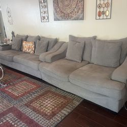 Gray Couch And Loveseat 