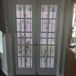 French White Door
