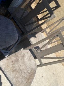 4 Grey Chairs